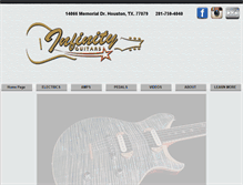 Tablet Screenshot of infinityguitars.com